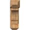 Ekena Millwork Balboa Craftsman Rough Sawn Bracket w/ Offset Brace, Western Red Cedar, 8"W x 22"D x 26"H BKT0806X22X26BOA04RWR - alternate 2